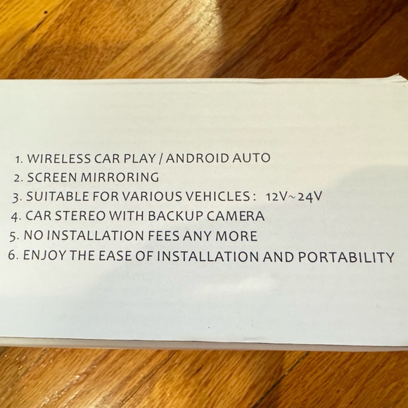 Portable Wireless Car Stereo - Picture 3 of 5